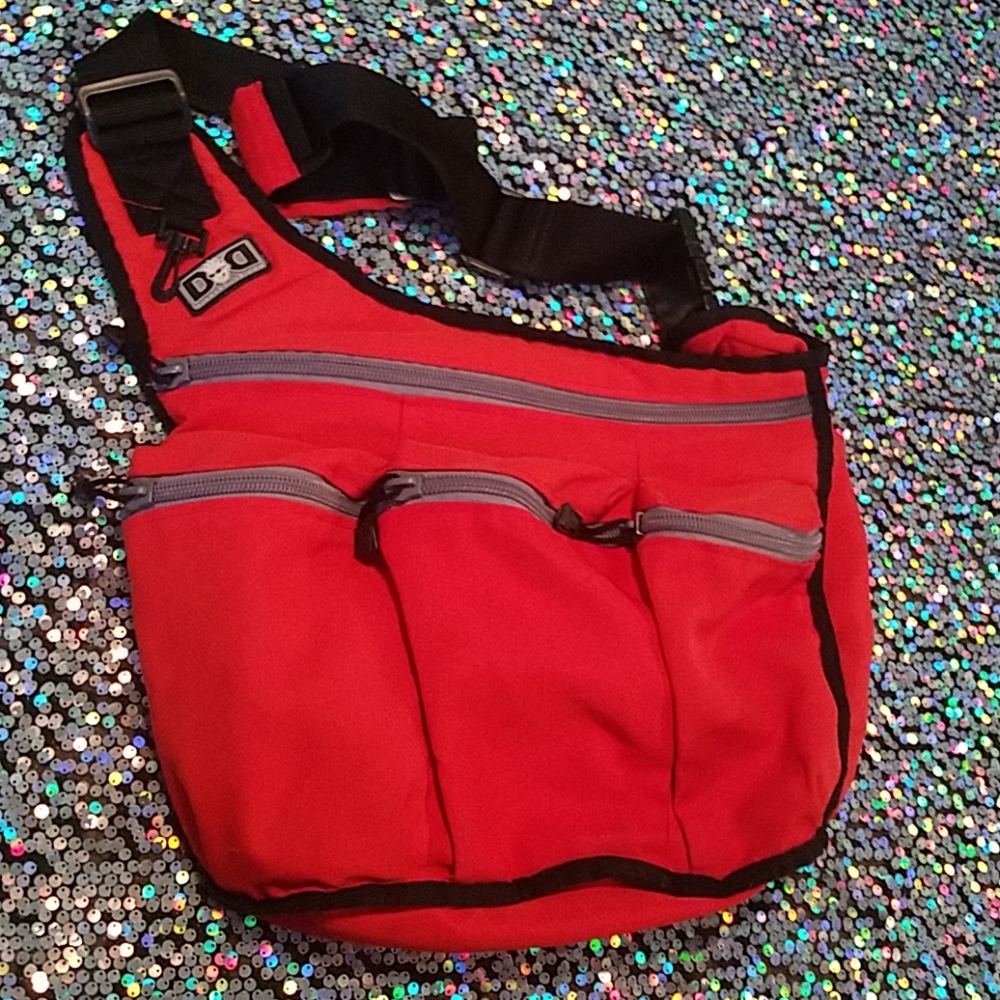 Hunter Orange Bag. Could make nice “Bug-out” bag; (See survival book listing)